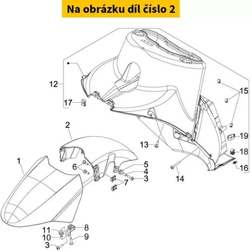 Front Fender (Rear Portion) 674477000C