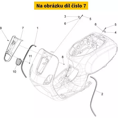 Steering Cover Fusion White 544 67504000BR