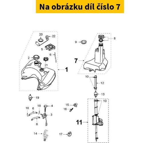 Oil Tank + Jauge 733984