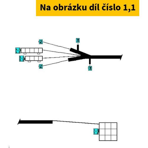 Connector 2,3-9voies 734240