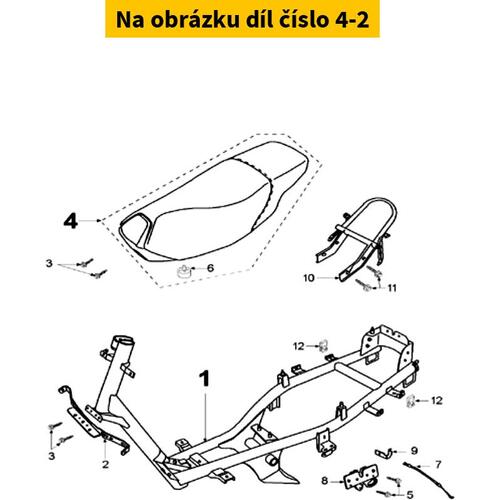 Buddyseat Blue NB 734827NB