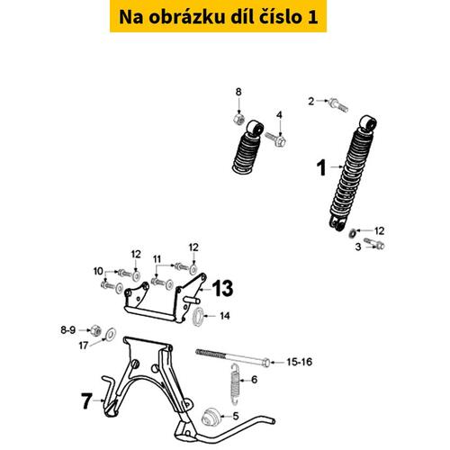 Rear Shock Absorber L265 739011XK