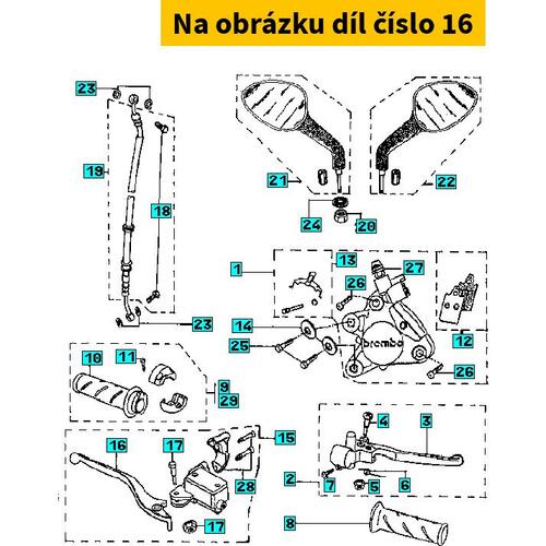 Rh Brake Lever 752749