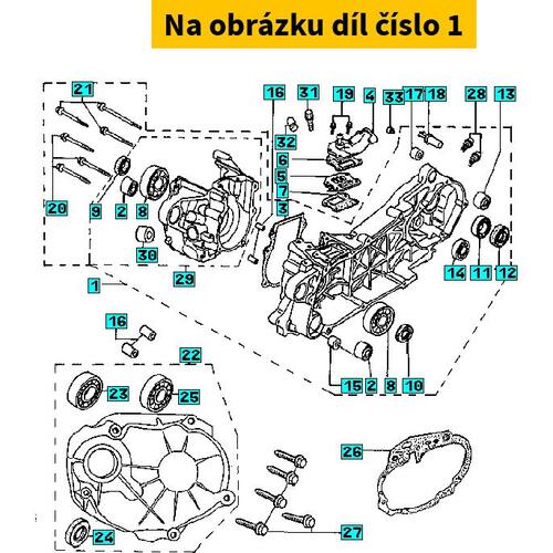 Crankcase 753003