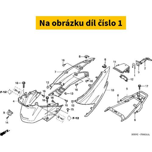 ZAJISTOVACI PLECH 75582KCW870