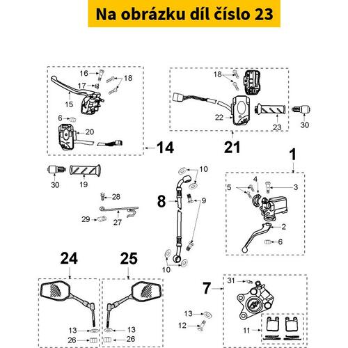 Turning Handle R.H. 758108