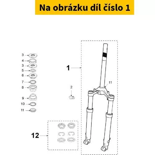 Telescopic Fork 760924