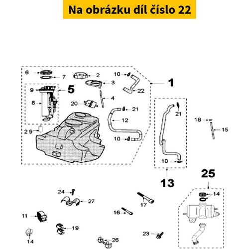 Hose 7 X 13 770363