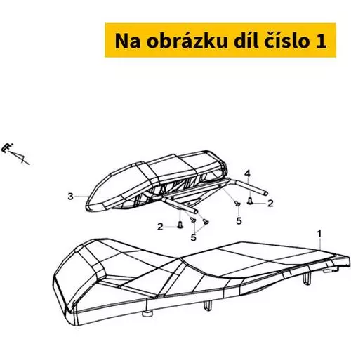 Double Seat Comp 77100-L4A-001-T3