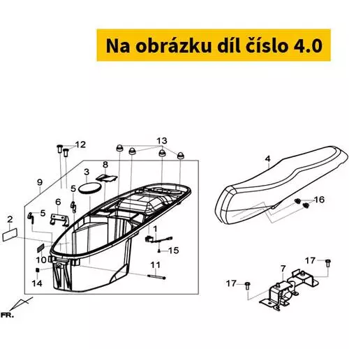 Double Seat Assy Type2 77100-LDA-004-T2