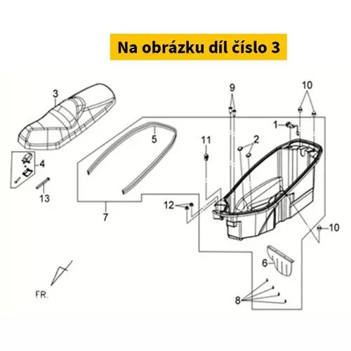 Double Seat Assy 77100-LVA-000