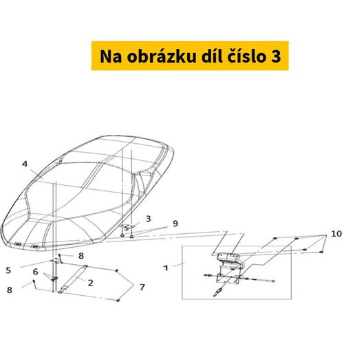 Seat Lock Bar 77101-L3A-005