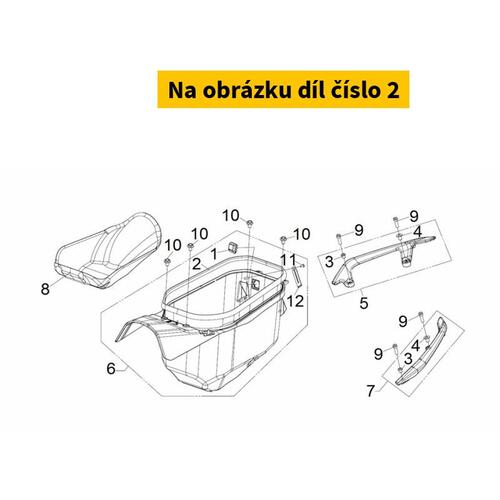 Luggage Box Rubber 77115-TL1-000