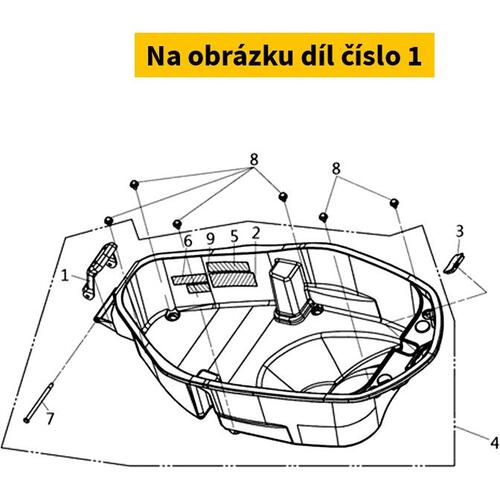 Seat Hinge 77201-LH1-000