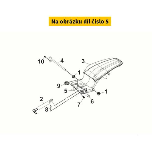 Seat Open Spring Plate 77203-L5B-000