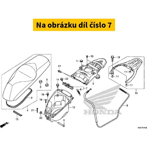 CATCH COMP., SEAT 77230KZR602