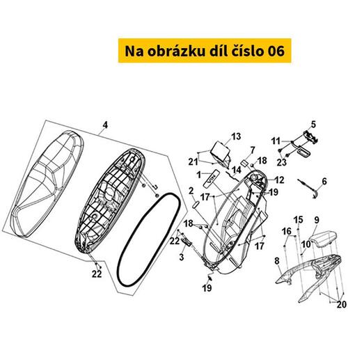 Seat Lock Cable 77240-XRE-000