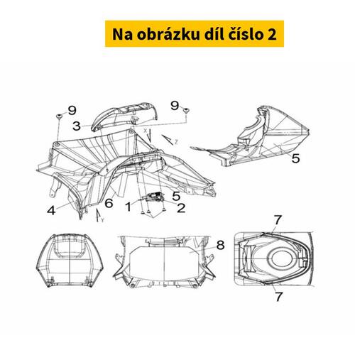 Fuel Cable Support Assy. 7724A-TL1-000