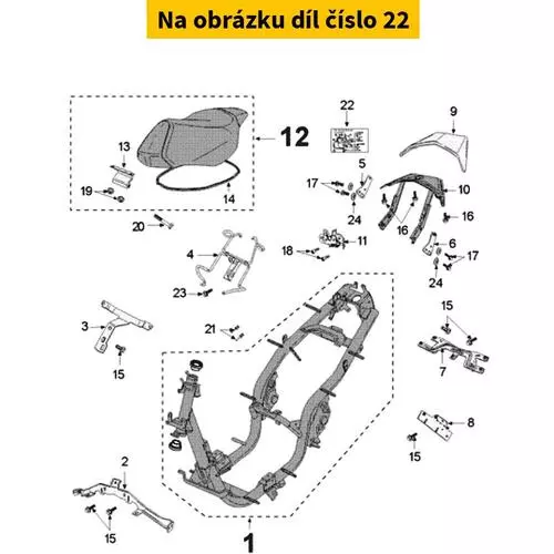 Anti Tampering Control Plate 775853