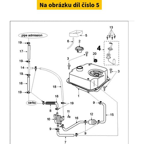 Fuel Tray 776317