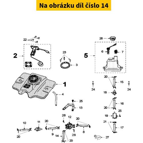 Hose D8 L 305 777151