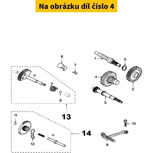 Countershaft 777644