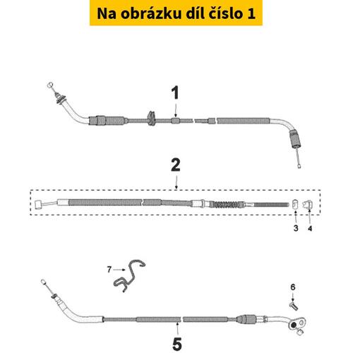 Throt Control Cable 778315