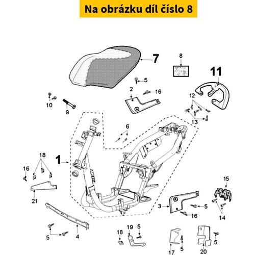 Anti Tampering Control Plate 778869