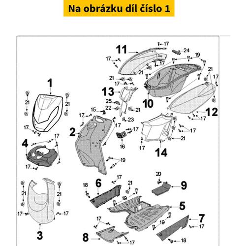 Front Shield Polar White F4 779170F4