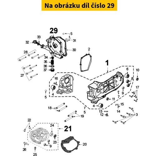 Right Transmission Cover Assy 779547