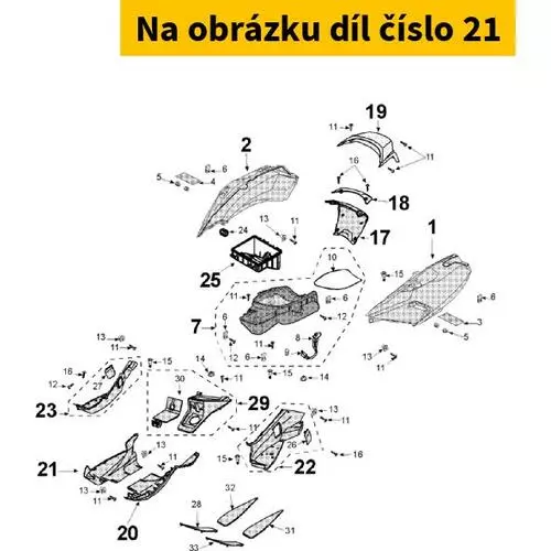 Rh Floor Board 780827G1