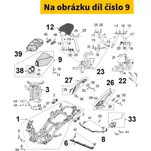 Front Saddle 781594E9