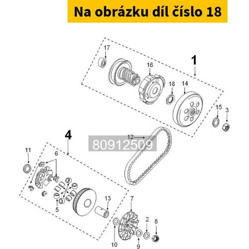 Hexagon Nut M44x1,00 - 5,5 782225