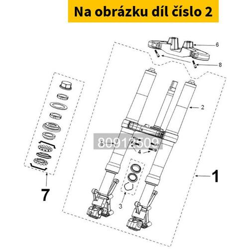 Complete Left Tube 797261D6