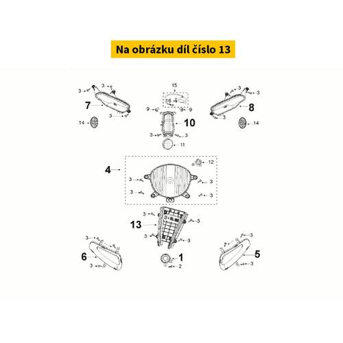 Centre Front Light 798615