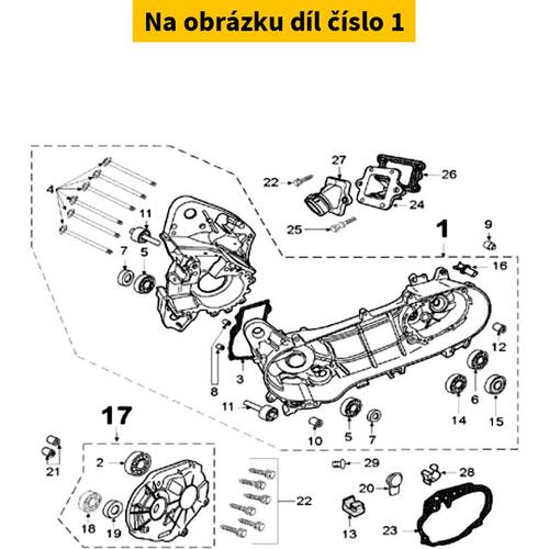 Crankcase Assy 800017