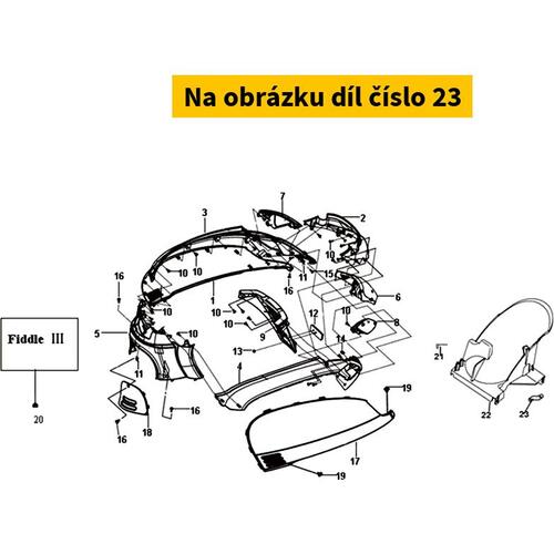 Rr.Mudguard Stay B 80109-XGA-000