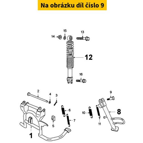 Kick Stand Pivot Bolt 801385