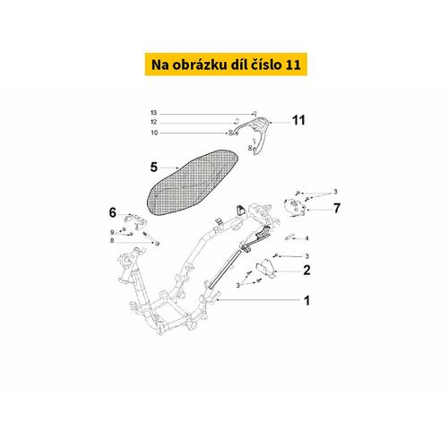 Rear Handle Aluminium 802002AL