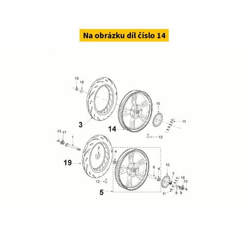 Rear Wheel 803534N