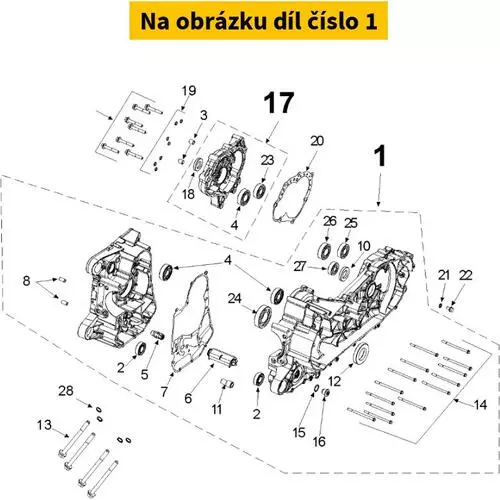 Crankcase Assy 803555