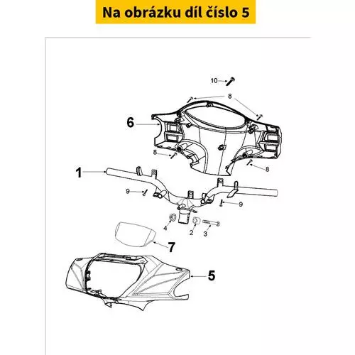 Carenage Avant De Guidon 803933I6