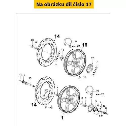 Brake disc rear PEUGEOT Belville 200 2017-2020 804156