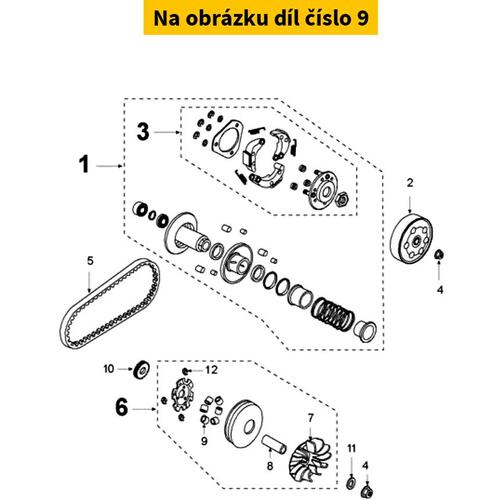 Weight Roller 18x14x13,92g (6x) 804392