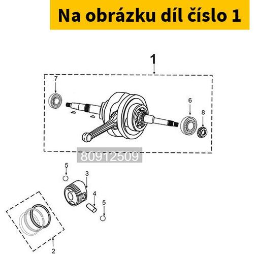 Crankshaft. 804797