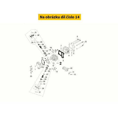 Exhaust Axle 804804