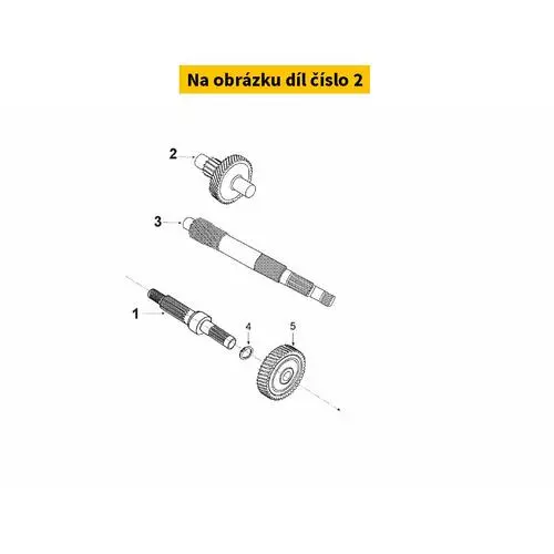 Countershaft 804843