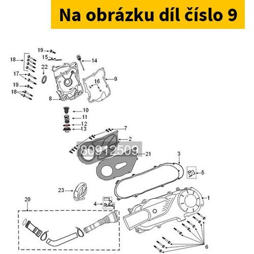 Cover Gasket 804886