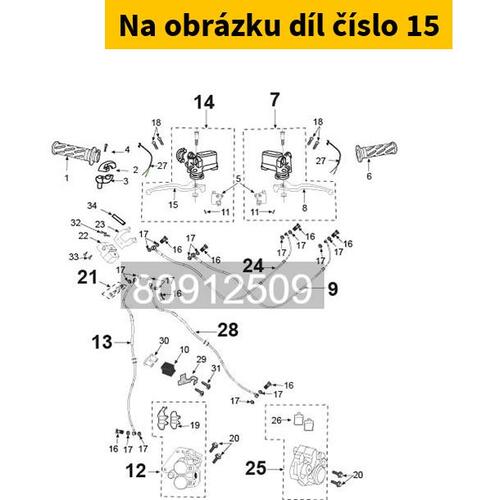 Rh Brake Lever 804913AL