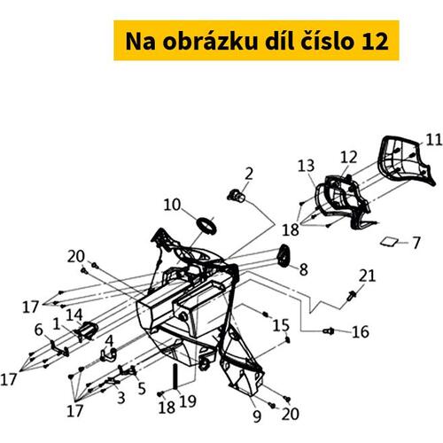 Fr Inner Box Lid Stiffener Bk-001u 81142-LH1-000-KA